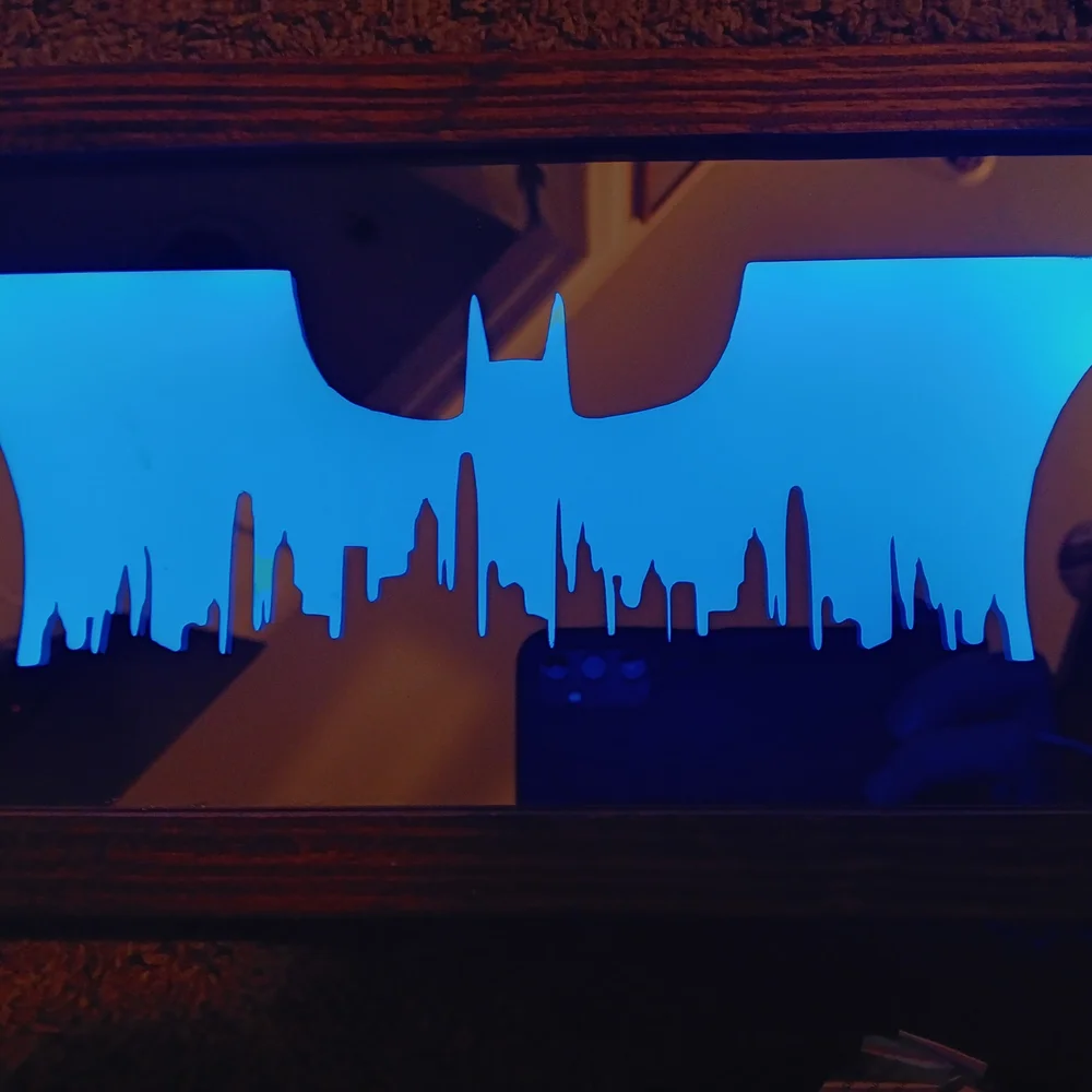 Batman Gotham City LED Mirror